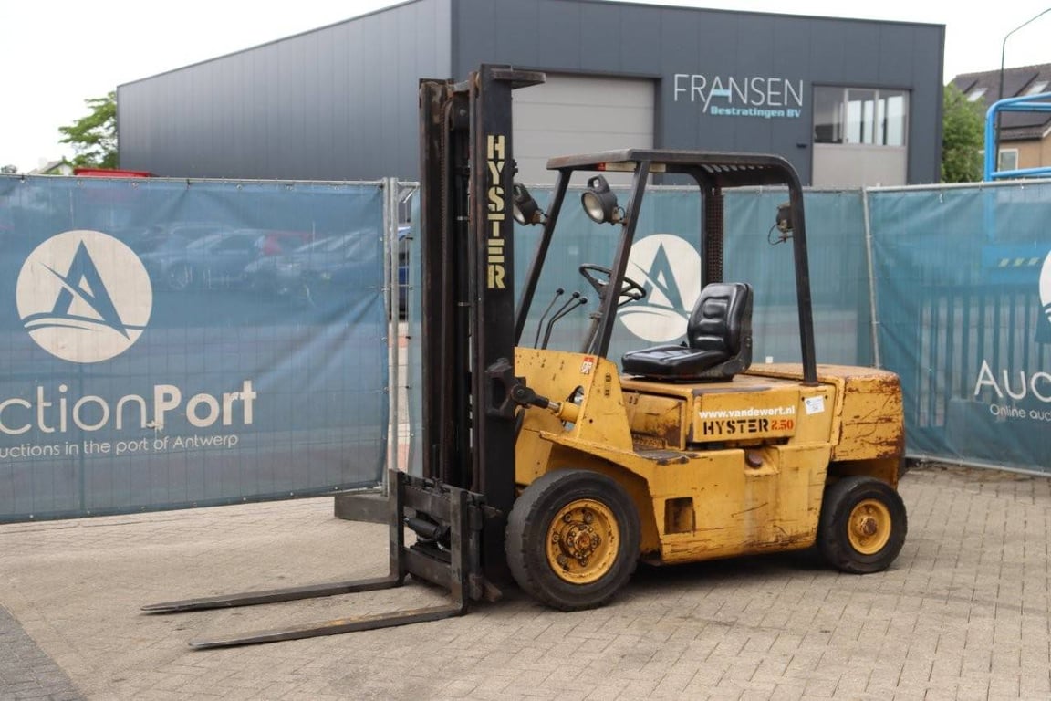 Forklift Hyster H2.50XL Diesel 2500kg 3.8m 1986 1986 H2.50XL 1986 1 Forklift image 9