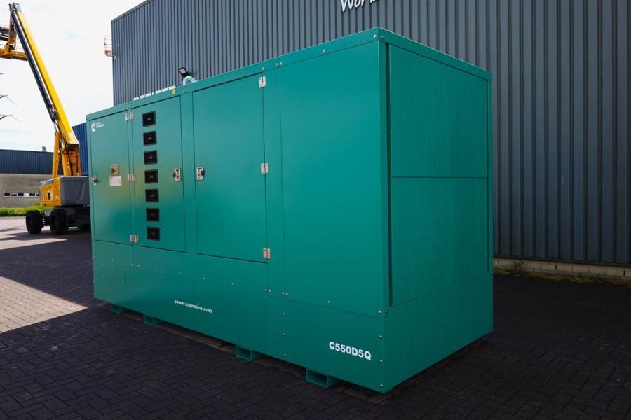 Cummins C550D5Q Declaration of Conformity, Diesel, 550kVA, 2025 CUMMINS - C550D5Q - 63608 C550D5Q Declaration of Conformit...