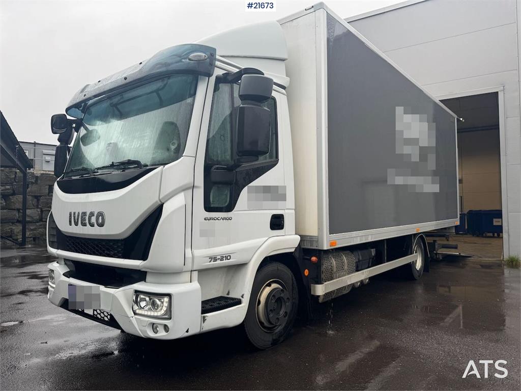 Iveco 75-210 4x2 Box Truck with Lift WATCH VIDEO 2016 21673 75-210 4x2 Box Truck with Lift WATCH VIDEO 2016 1 image 7