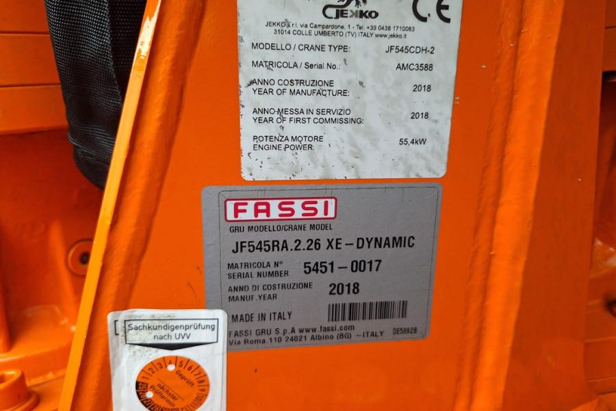 Jekko JF545CDH-2 Diesel/Electric powered, Remote Control 2018 JEKKO - JF545CDH-2 - 64021 JF545CDH-2 Diesel/Electric powere...