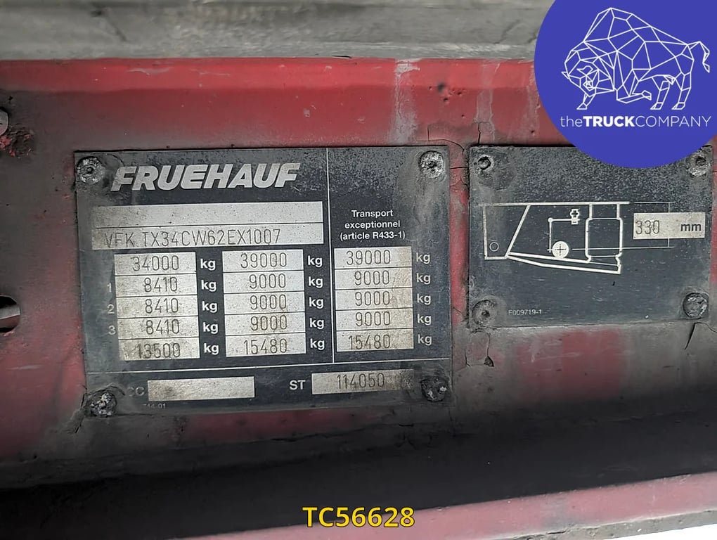 Fruehauf Curtainsides 2007 TC56628 2007 1 image 9