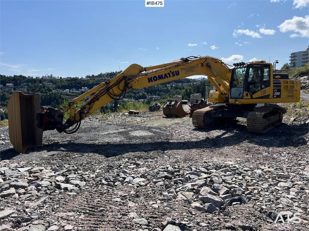 Komatsu PC290LC-11 excavator w/ rotortilt-sanding bucket-D 2018 18475 PC290LC-11 excavator w/ rotortilt-sanding bucket-D 2...