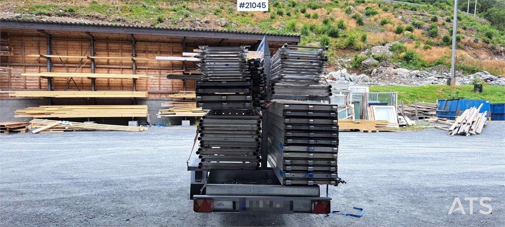 Temared scaffolding trailer w/ 162m2 scaffolding 2019 21045 temared scaffolding trailer w/ 162m2 scaffolding 2019 1 image 4
