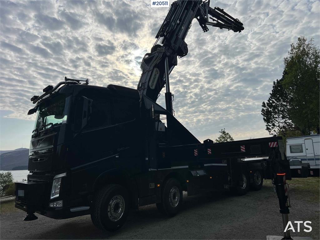 Volvo FH 540 8x2 Crane truck w/ 165 t/m HIDROKON crane w 2021 20511 FH 540 8x2 Crane truck w/ 165 t/m HIDROKON crane w 202...