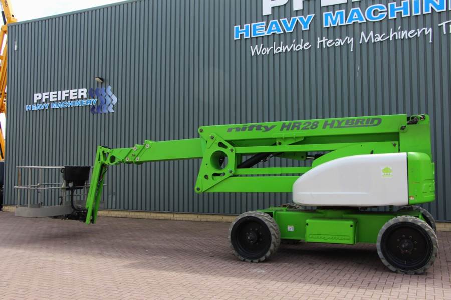 Niftylift HR28 HYBRIDE Valid inspection, *Guarantee! Hybrid, 2014 NIFTYLIFT - HR28 HYBRIDE - 60253 Niftylift HR28 HYBRIDE ...