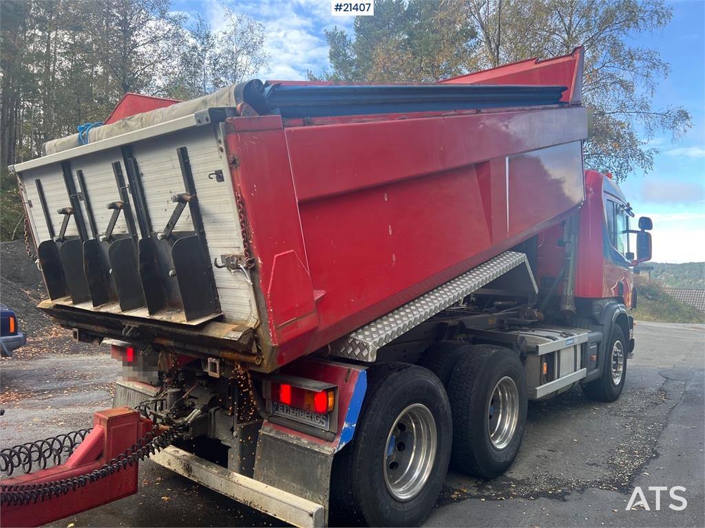 Scania P124G 6x2 Tippbil 2003 21407 P124G 6x2 Tippbil 2003 1 Tipper trucks image 10
