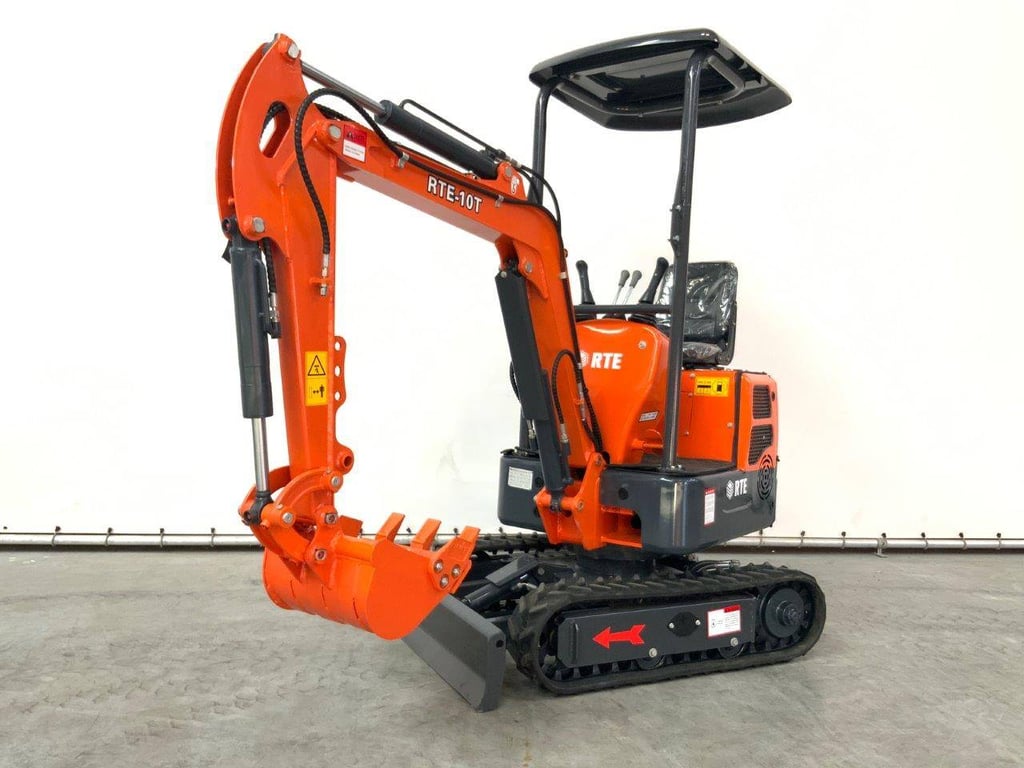 Mini excavator RTE CRE102 Diesel 11.7 hp 2025 New 2025 RTE 10T 2025 0 image 4
