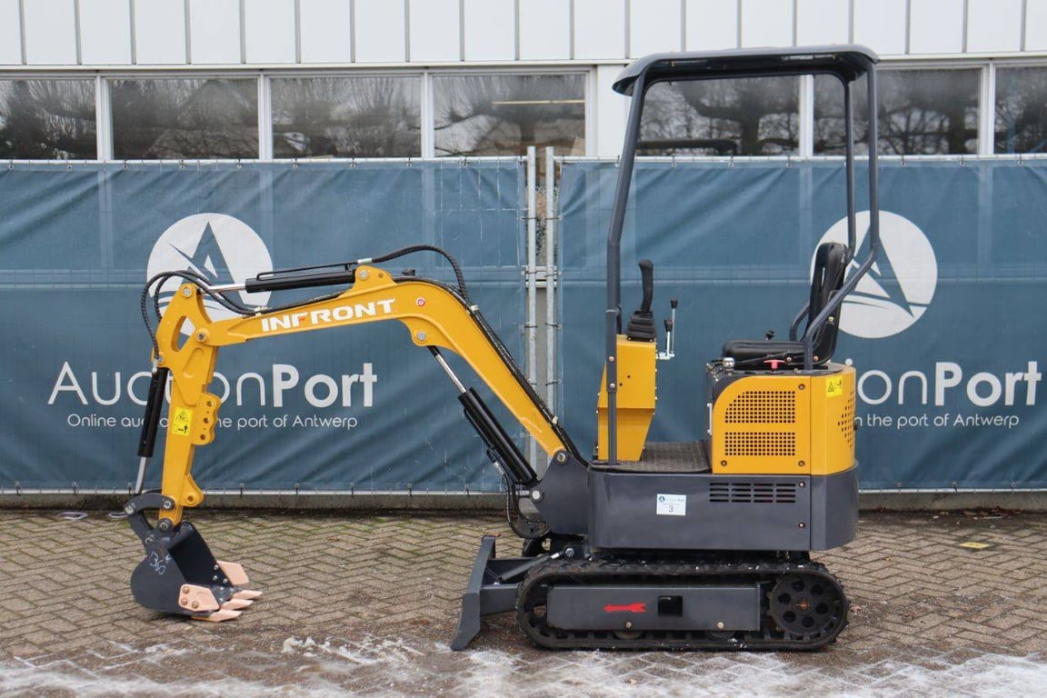 Mini Excavator Infront YFE12 Diesel 7kW 2025 New 2025 Infront YFE12 2025 0 image 2