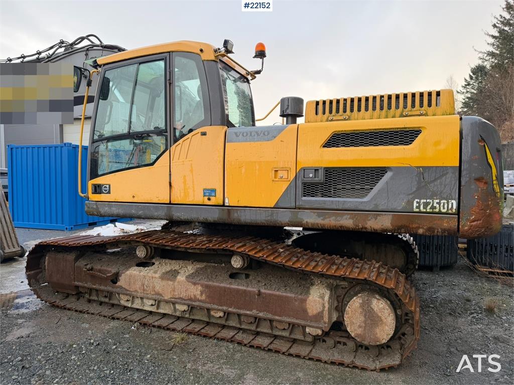 Volvo EC250 DL Excavator, Repair object 2013 22152 EC250 DL Excavator, Repair object 2013 1 Crawler Excavators image 13