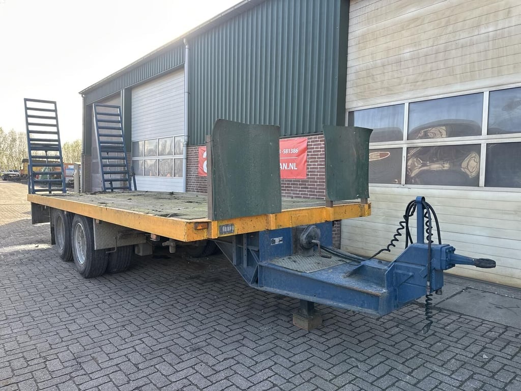 12923 Onbekend 1 Flatbed open trailers image 2