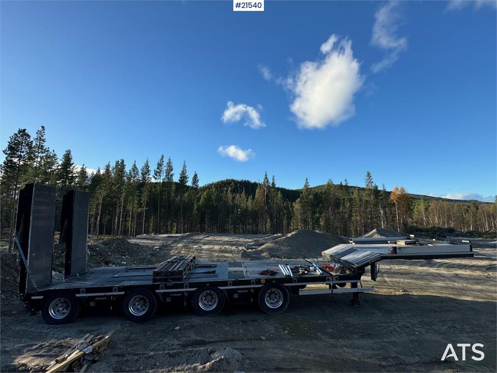 Rojo Machine semi w/ hydraulic drive bridges 2021 21540 ROJO Machine semi w/ hydraulic drive bridges 2021 1 Lowloader trai...