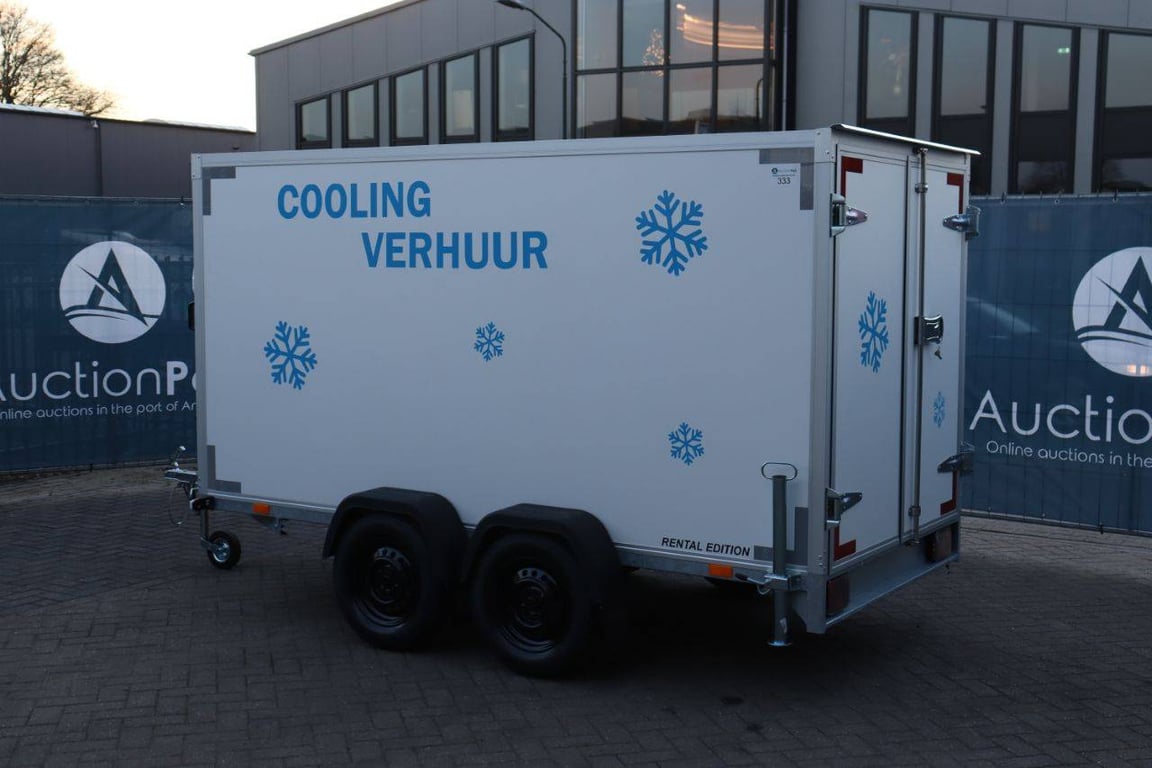 Closed refrigerated trailer 300x150cm 2025 New 2025 VDM trailers e4*2018/858*00010 2025 0 image 4