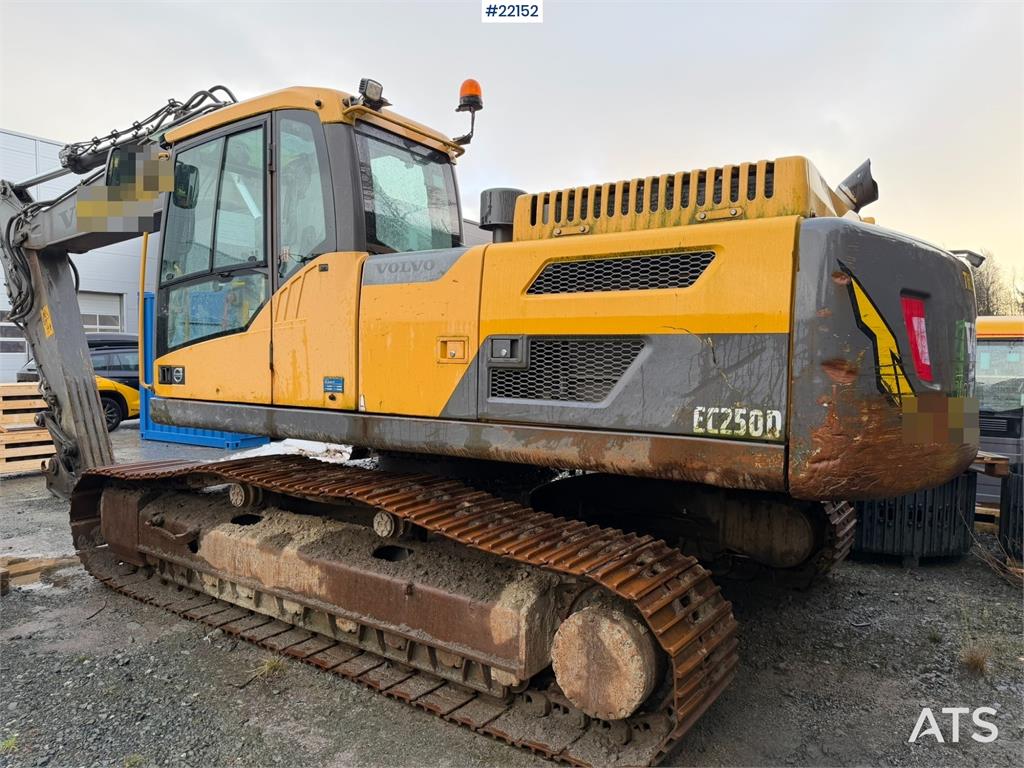Volvo EC250 DL Excavator, Repair object 2013 22152 EC250 DL Excavator, Repair object 2013 1 Crawler Excavators image 11