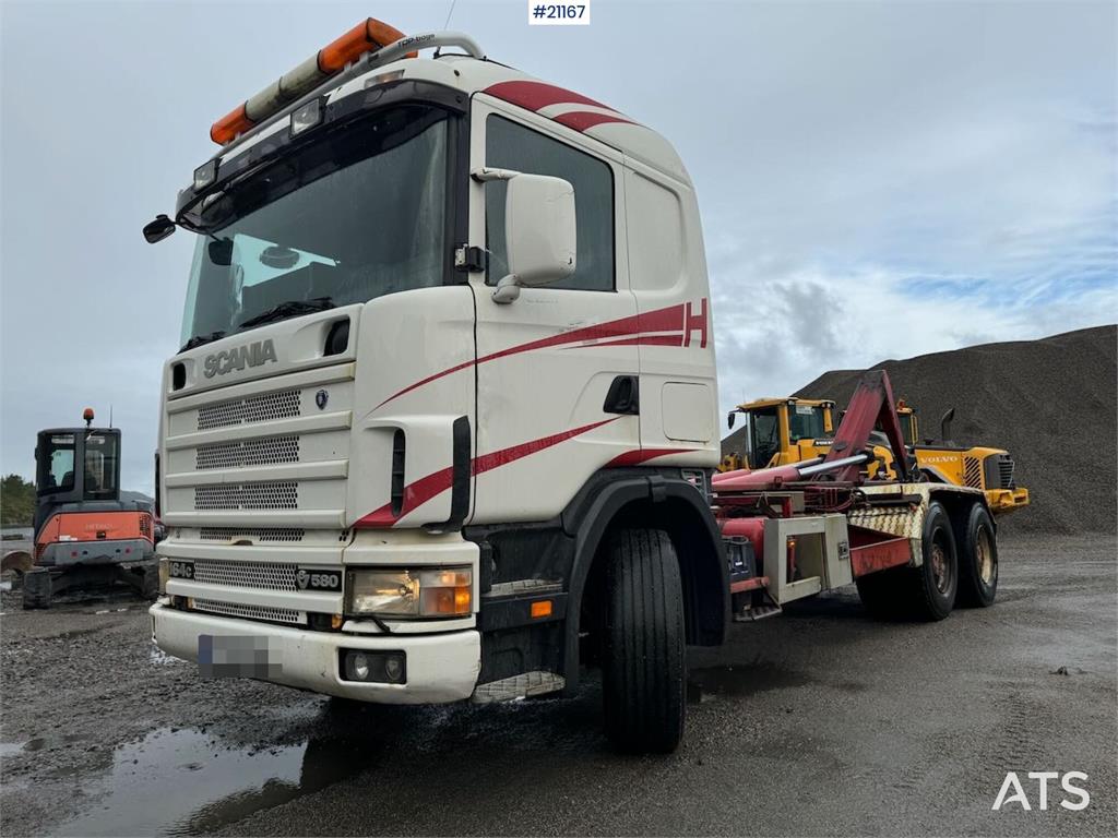 Scania R164 6x4 Hook truck. 2003 21167 R164 6x4 Hook truck. 2003 1 image 11