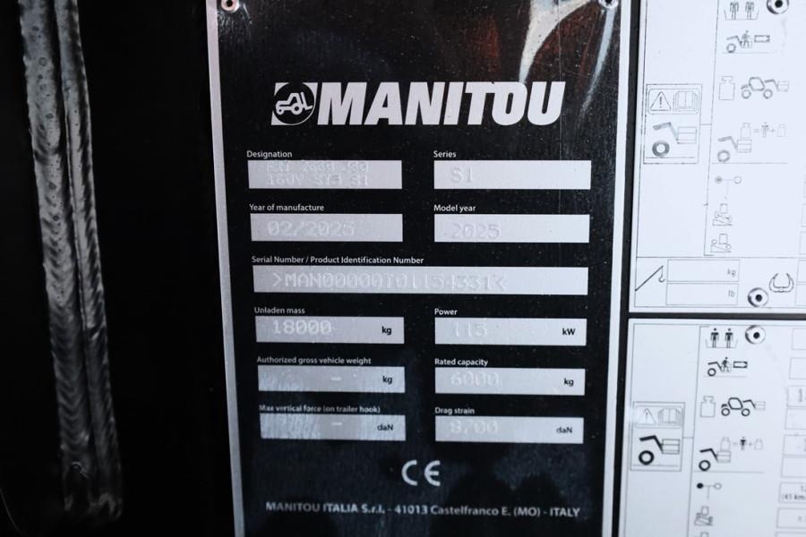 Manitou MRT2660 360 160Y ST5 S1 Valid inspection, *Guarant 2025 MANITOU - MRT2660 360 160Y ST5 S1 - 63405 MRT2660 360 160Y...