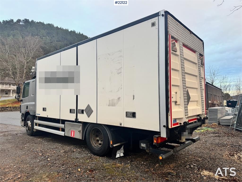 DAF CF75.310 4x2 box truck with full side opening. Onl 2012 22122 DAF CF75.310 4x2 box truck with full side opening. Onl 2...