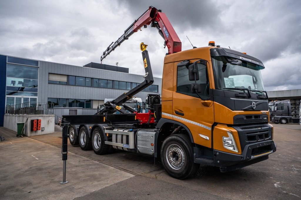 VOLVO FMX 430-8x4+HMF 2820/6xhydr. 2021 E63668 FMX 430-8x4+HMF 2820/6xhydr. 2021 1 image 2