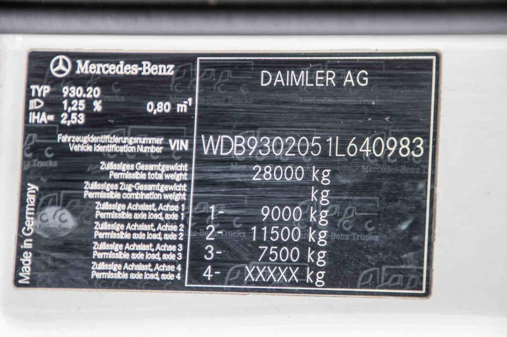 MERCEDES ACTROS 2544-MP3+MAGYAR INOX18.200L+17.700L/2X6COMP 2012 E58549 ACTROS 2544-MP3+MAGYAR INOX18.200L+17.700L/2X6COMP...