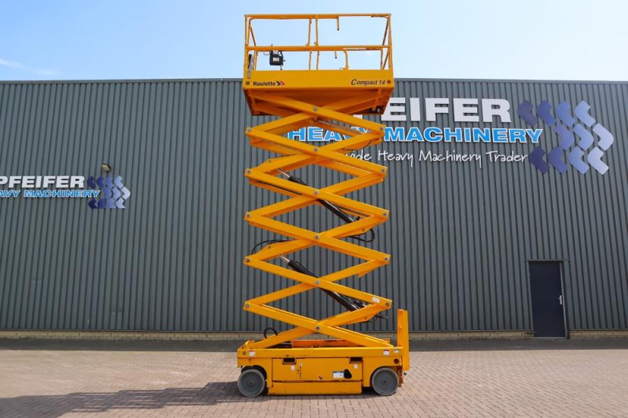 Haulotte Compact 14 Electric, 14m Working Height, 350kg Cap 2016 HAULOTTE - Compact 14 - 63039 Compact 14 Electric, 14m Wo...
