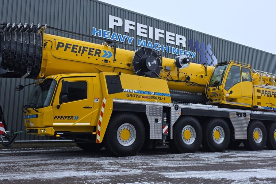 Grove GMK5250XL-1 Available For Rent, Dutch Registration 2025 GROVE - GMK5250XL-1 - 64100 GMK5250XL-1 Available For Rent, ...