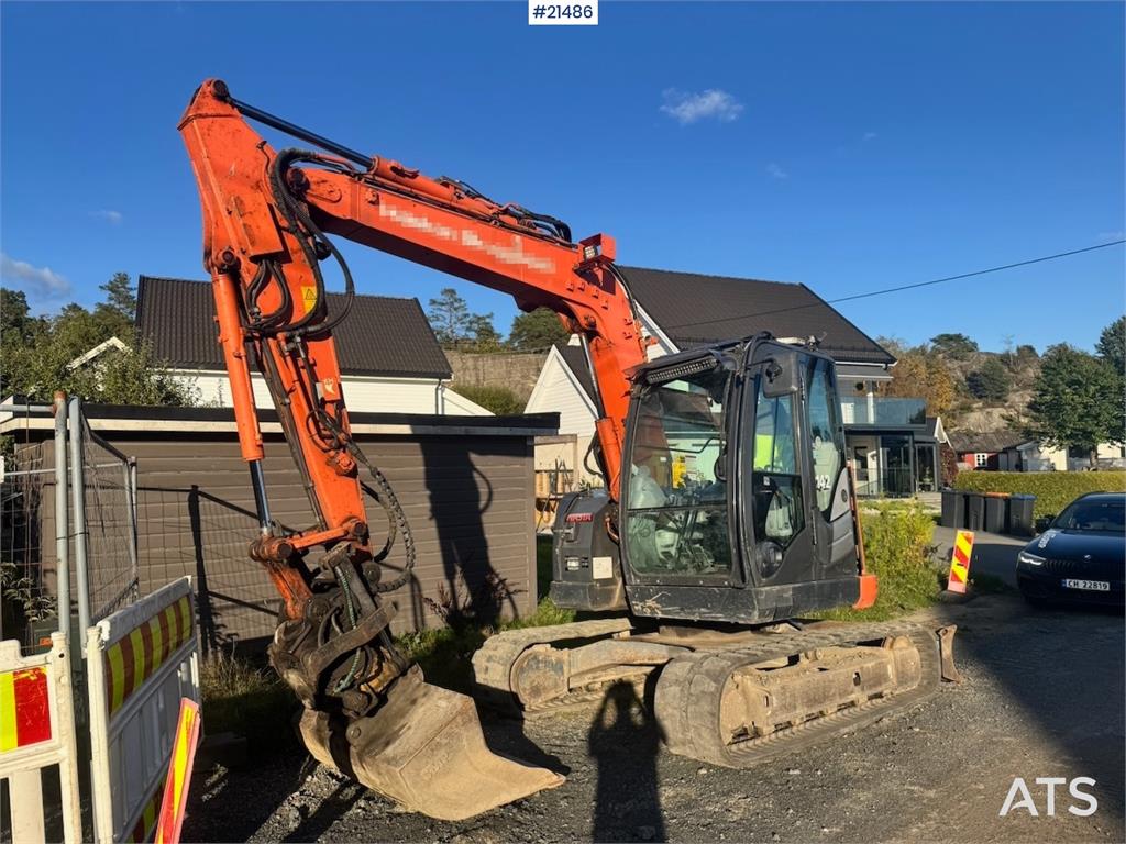 Hitachi ZX85US-5A w/ Rototilt and 2 buckets. 2016 21486 ZX85US-5A w/ Rototilt and 2 buckets. 2016 1 Crawler Excavators ima...