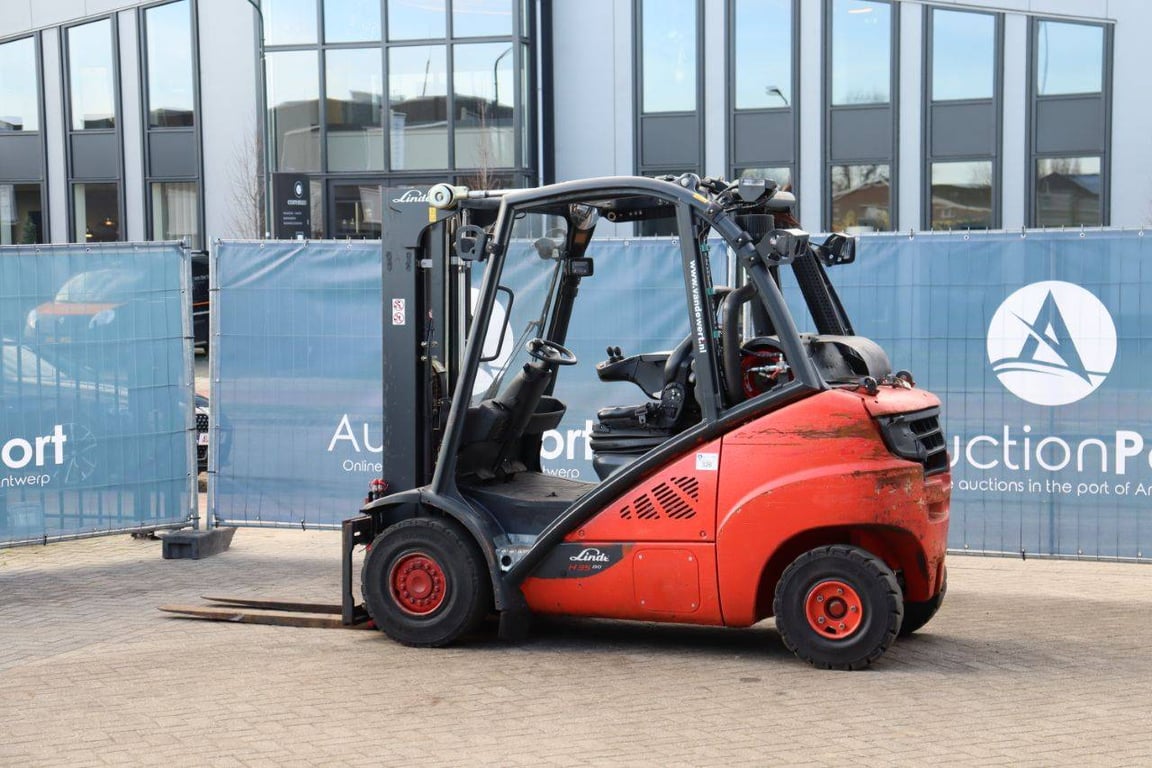 Forklift Linde H35T-02 LPG 2017 2017 H35T-02 2017 1 Forklift image 3