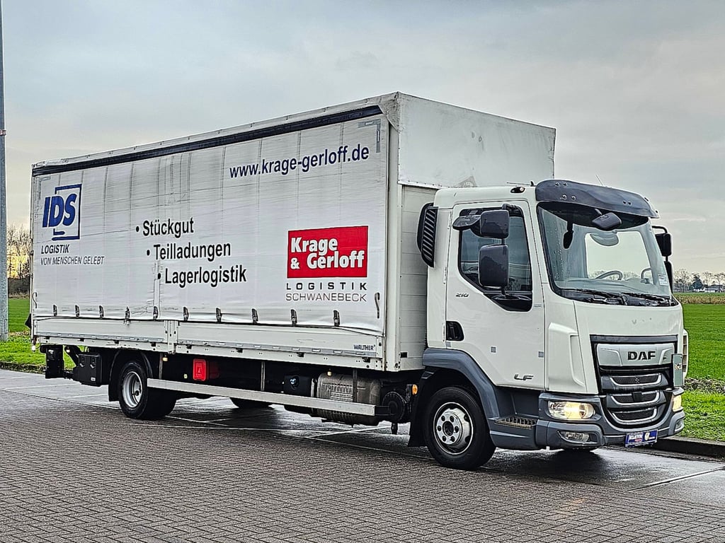 DAF LF 210 7.49t airco box 7.3m 2020 DAF LF 210 7.49T AIRCO BOX 7.3M 2020 1 image 5