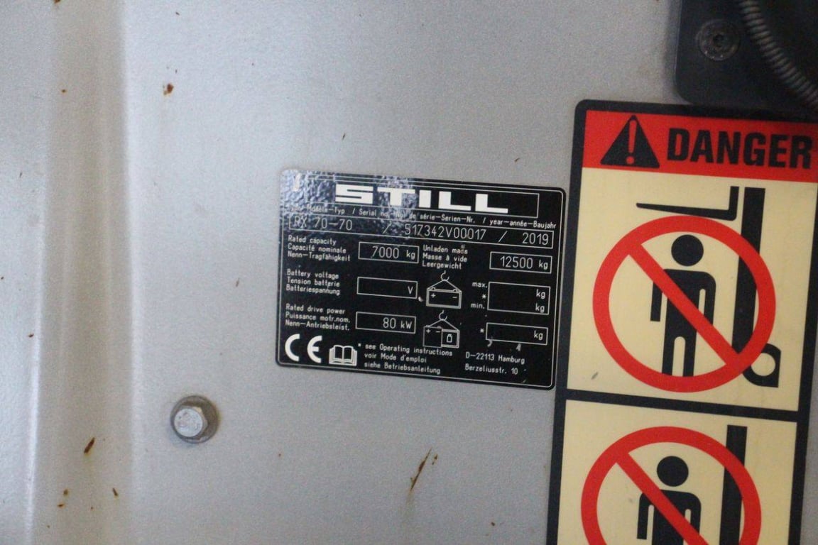 Forklift Still RX 70-70 Diesel 7000kg 2019 2019 Still RX 70-70 2019 1 Forklift image 13