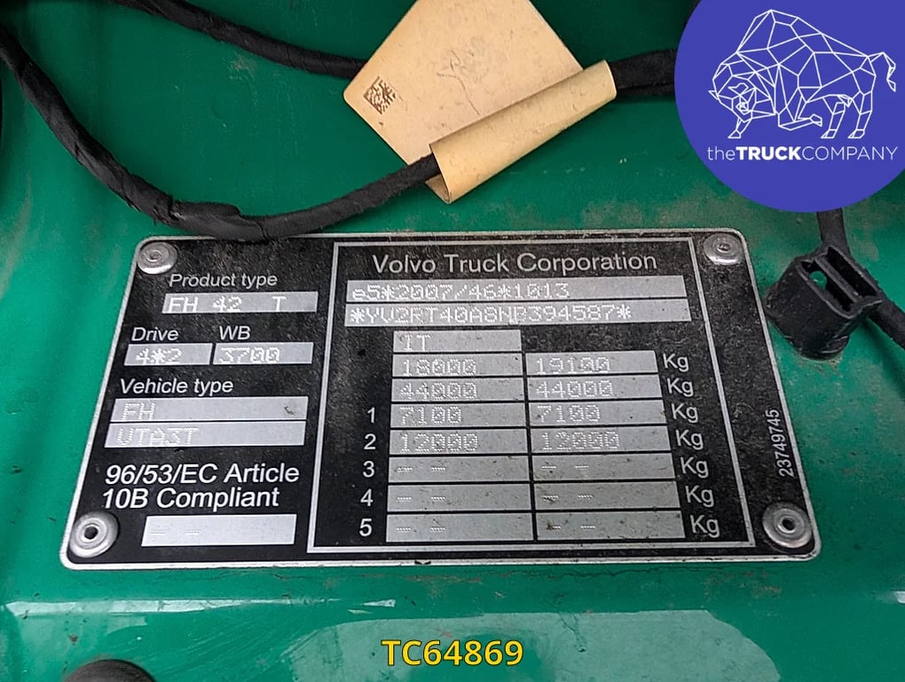 Volvo FH 500 2022 TC64869 FH 500 2022 1 Tractor Units image 11