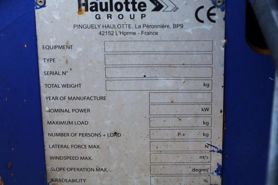 Haulotte H15SX Diesel, 4x4 Drive 15 Working Height, 500kg C 2007 HAULOTTE - H15SX - 90295 H15SX Diesel, 4x4 Drive 15 Worki...