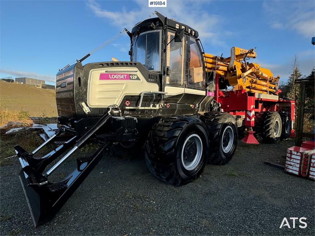 Logset 12F load carrier w/ World Power 180 T/M crane from 2021 19184 Logset 12F load carrier w/ World Power 180 T/M crane ...
