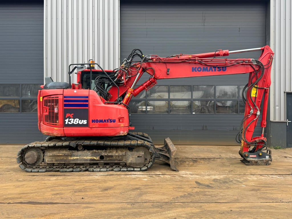 Komatsu PC138US - Tripple boom + blade 2017 00033688 PC138US - Tripple boom + blade 2017 1 image 6