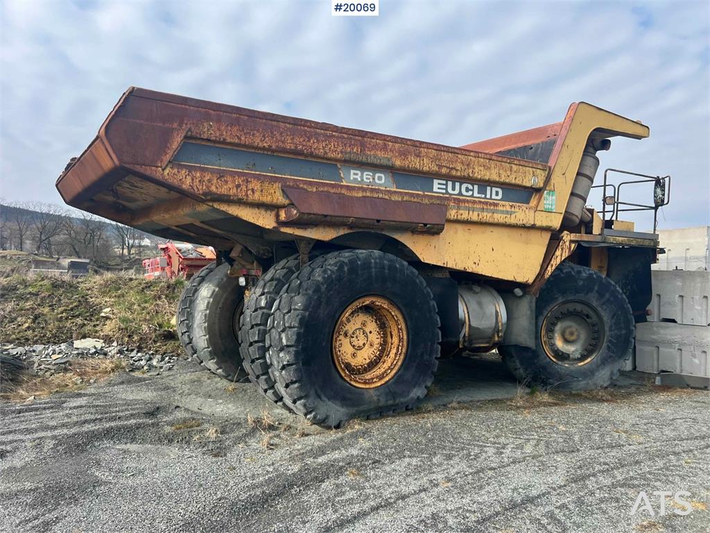 Euclid R60 Dump Truck Rep. object 1998 20069 R60 Dump Truck Rep. object 1998 1 image 4