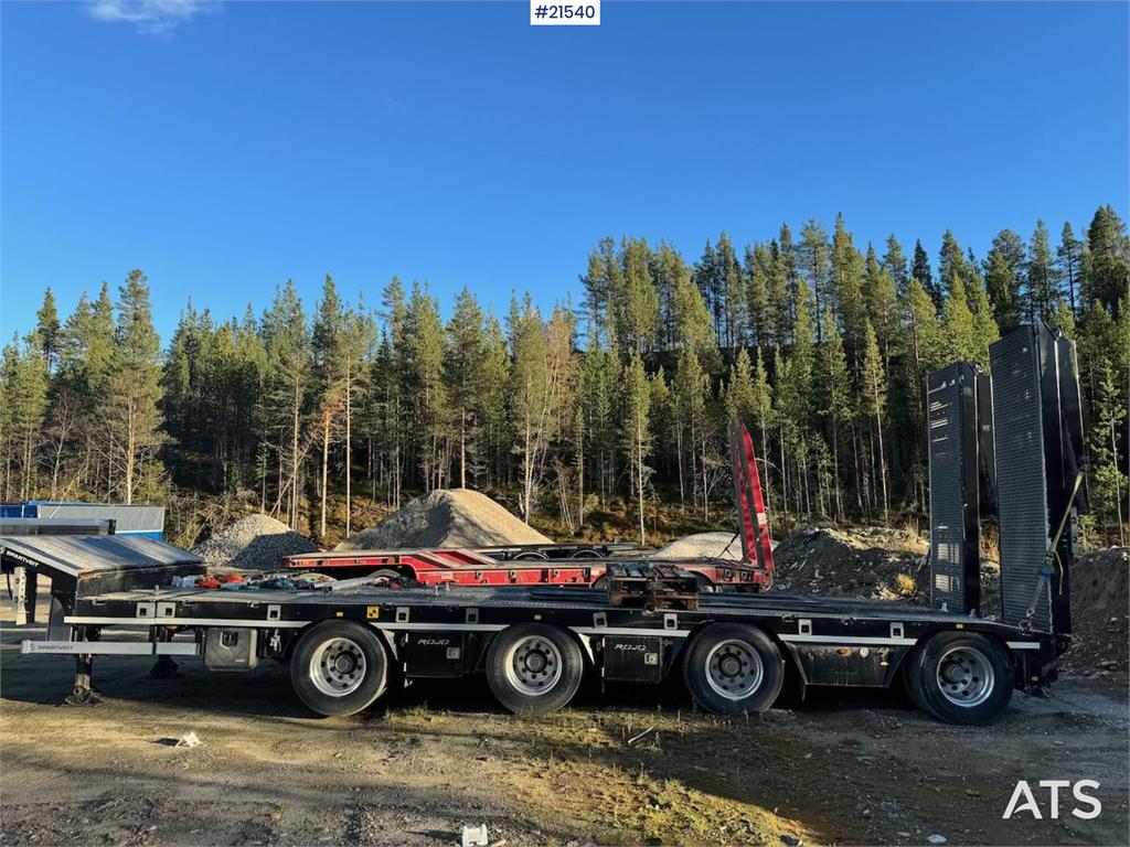 Rojo Machine semi w/ hydraulic drive bridges 2021 21540 ROJO Machine semi w/ hydraulic drive bridges 2021 1 Lowloader trai...