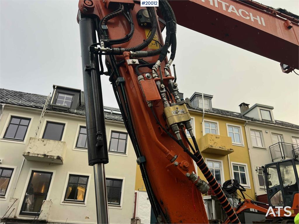 Hitachi zx85us-6 excavator w/ rototilt with grapple and sa 2021 20012 zx85us-6 excavator w/ rototilt with grapple and sa 2...
