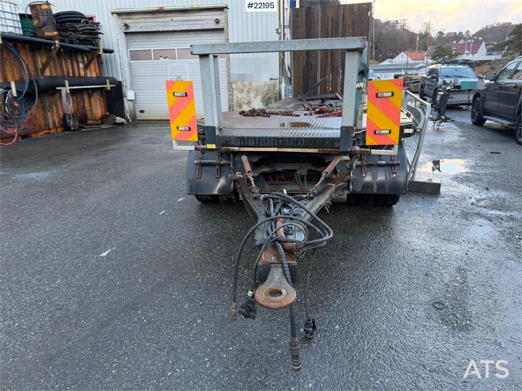 Damm SL-28M 3-axle machinery trailer with hydraulic dri 2013 22195 Damm SL-28M 3-axle machinery trailer with hydraulic dri...