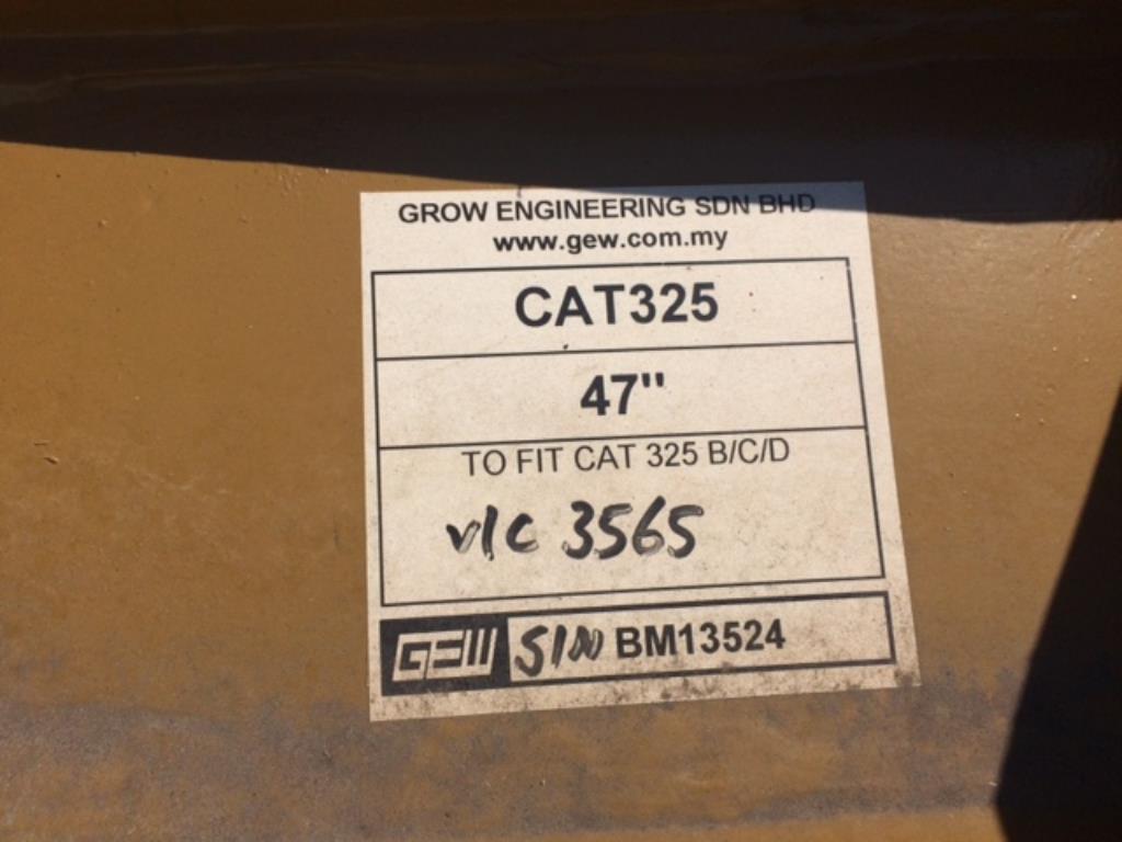 Caterpillar 325B / 325C / 325D 47 inch HDbucket 2021 00027264 325B / 325C / 325D 47 inch HDbucket 2021 0 image 6