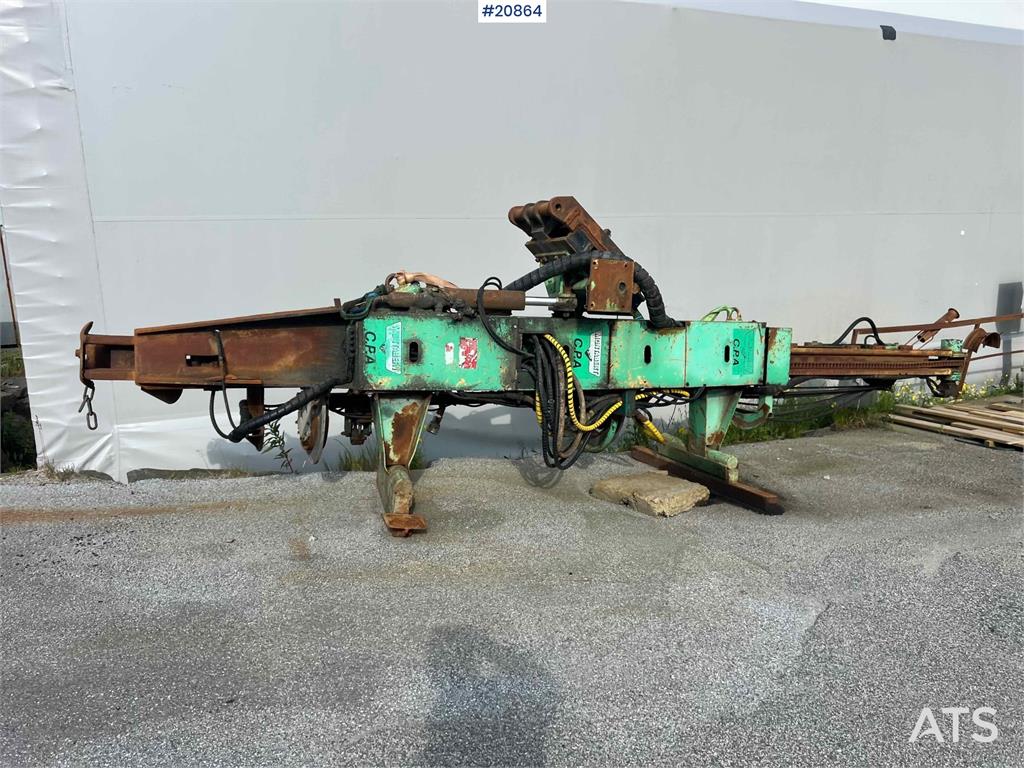 Montabert CPA500 derrick w/ hc 150 hammer 1994 20864 CPA500 derrick w/ hc 150 hammer 1994 1 image 4