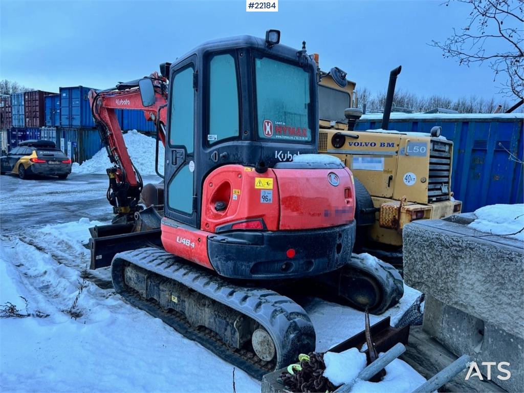 Kubota U48-4 with rototilt, 3 buckets and ripper 2017 22184 U48-4 with rototilt, 3 buckets and ripper 2017 1 image 4