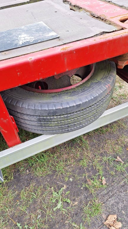 Flatbed Trailer Hoekstra BE OPL 6T-L 3930kg 2001 2001 HOEKSTRA BE OPL 6T-L 2001 1 image 11