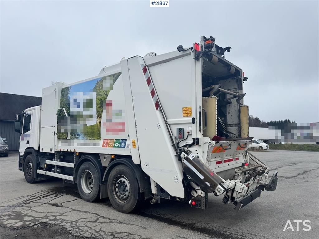 Scania P370 Waste Collection Truck with Washing System WA 2021 21867 P370 Waste Collection Truck with Washing System WA 20...