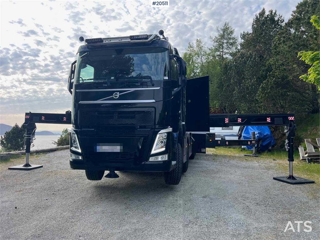 Volvo FH 540 8x2 Crane truck w/ 165 t/m HIDROKON crane w 2021 20511 FH 540 8x2 Crane truck w/ 165 t/m HIDROKON crane w 202...