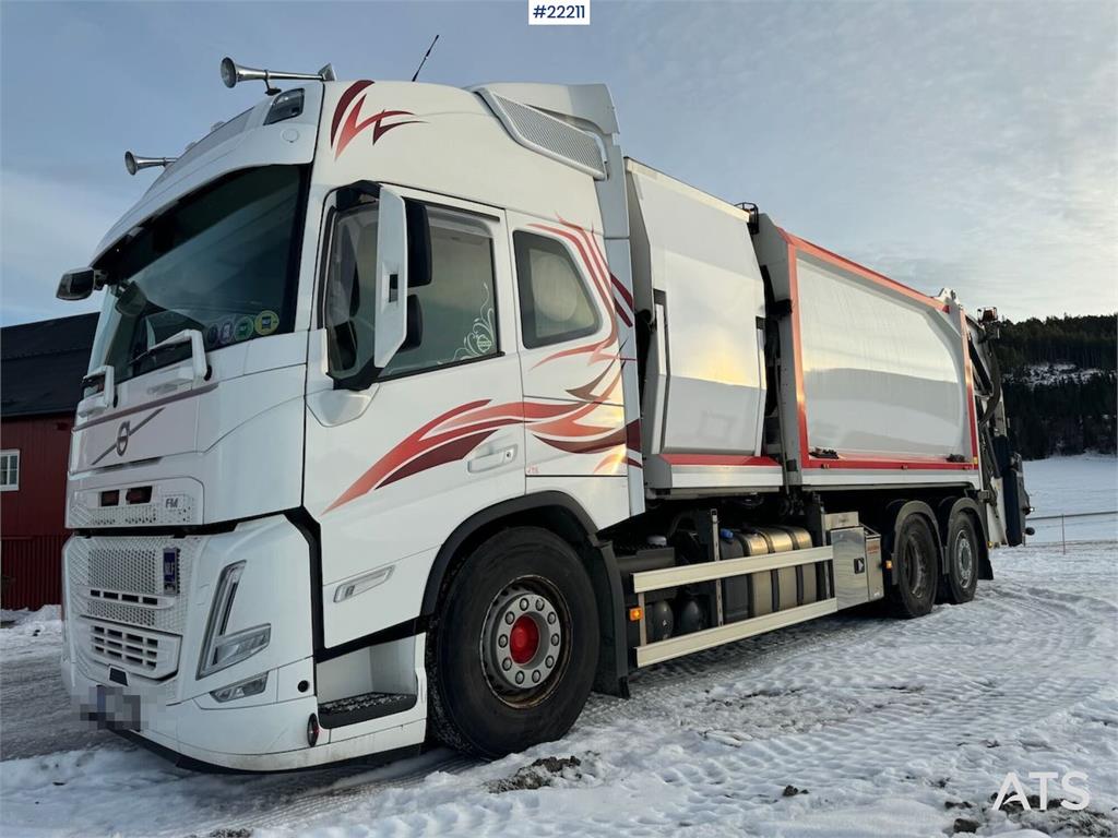 Volvo FM500 6x2 refuse collection truck with Norba 2-com 2021 22211 FM500 6x2 refuse collection truck with Norba 2-com 202...