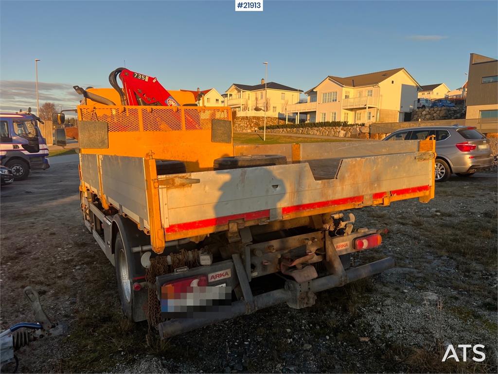 Volvo FL240 brøyterigget kranbil m/ HMF735 kran, grabb o 2013 21913 FL240 brøyterigget kranbil m/ HMF735 kran, grabb o 201...