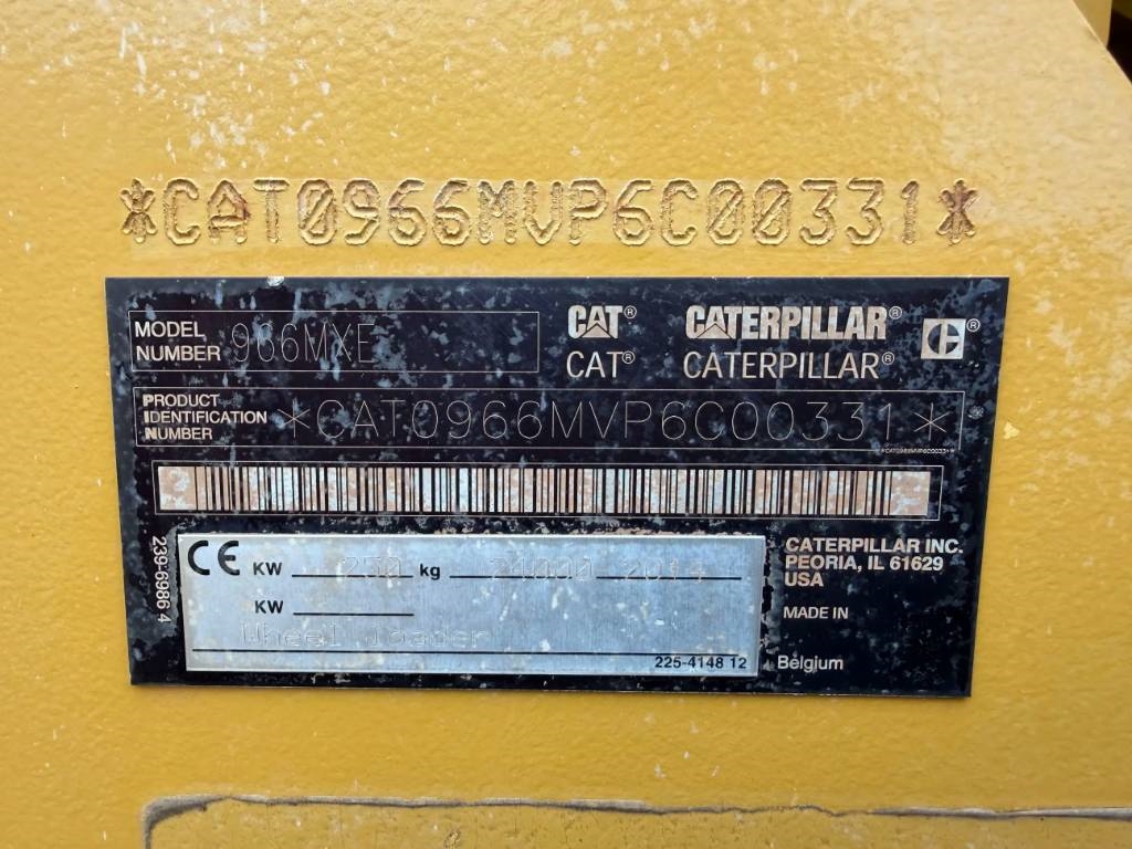 CAT 966M XE 2014 209413 966M XE 2014 1 Wheel Loaders image 7