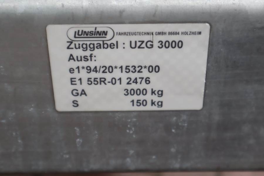 Unsinn LK 2642-14-1750 Dutch vehicle registration, Valid 2022 UNSINN - LK 2642-14-1750 - 61484 Unsinn LK 2642-14-1750 Dutc...