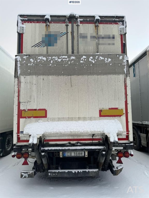Schmitz Cargobull closed semi-trailer w/ Carrier aggregate and lift 2016 19366 Schmitz Cargobull closed semi-trailer w/ Ca...
