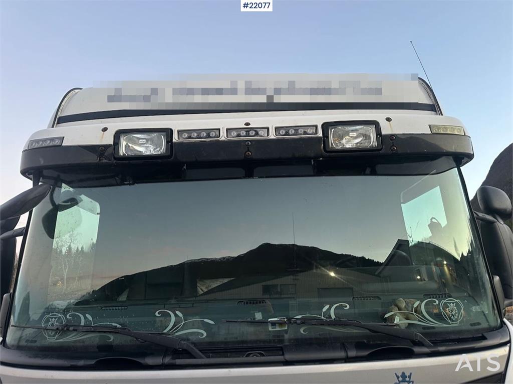 Scania G480 6x2 box truck with full side opening. 2013 22077 G480 6x2 box truck with full side opening. 2013 1 image 23