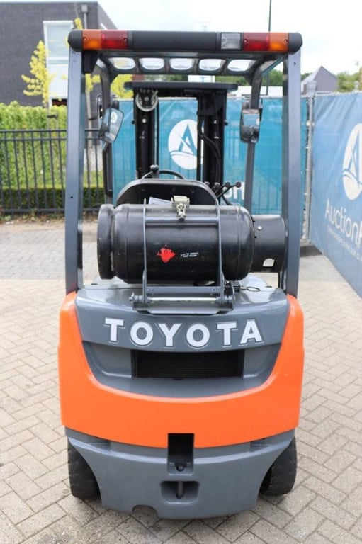 Forklift Toyota 02-8FGF18 LPG 1550kg 4.3m 2008 2008 02-8FGF18 2008 1 Forklift image 5