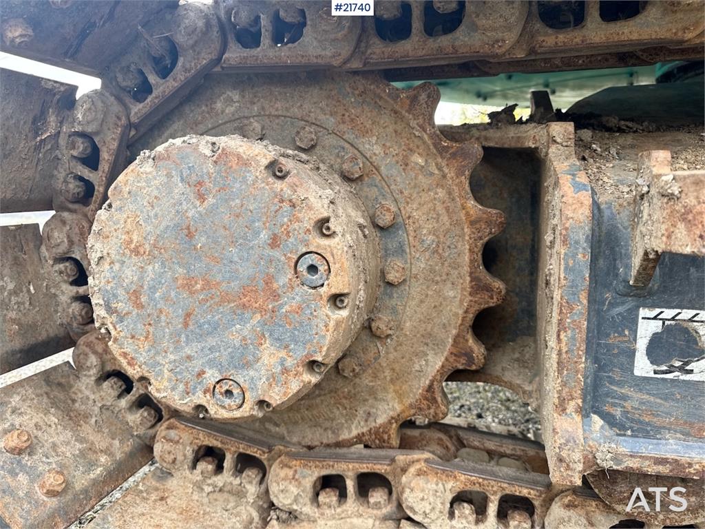 Kobelco SK75SR-3E w/ Rototilt, 2 buckets and grapple. 1850 2018 21740 SK75SR-3E w/ Rototilt, 2 buckets and grapple. 1850 2...